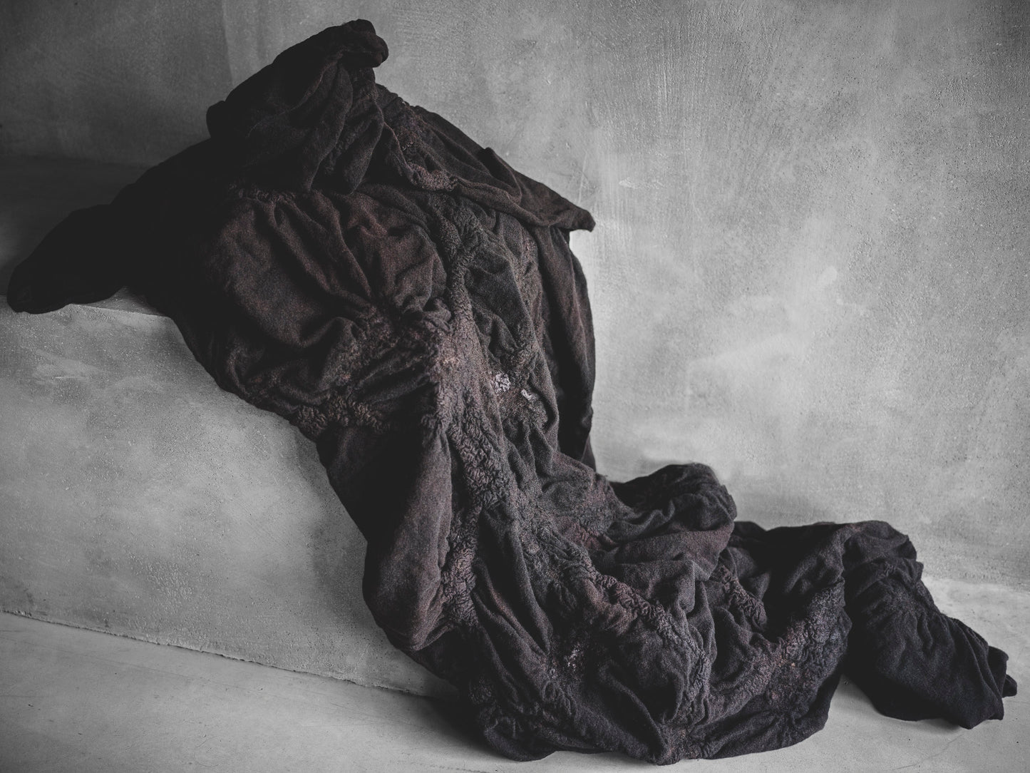 WOOL BLANKET - SOIL