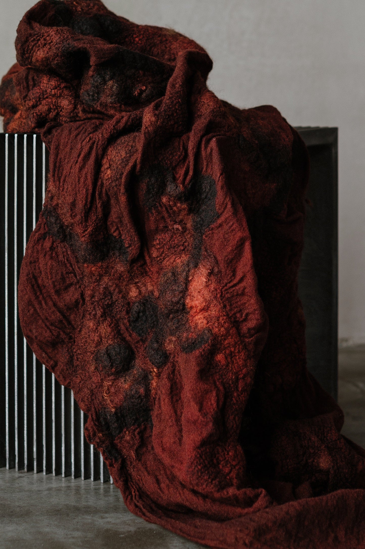 FELTED SCARF - TERRA