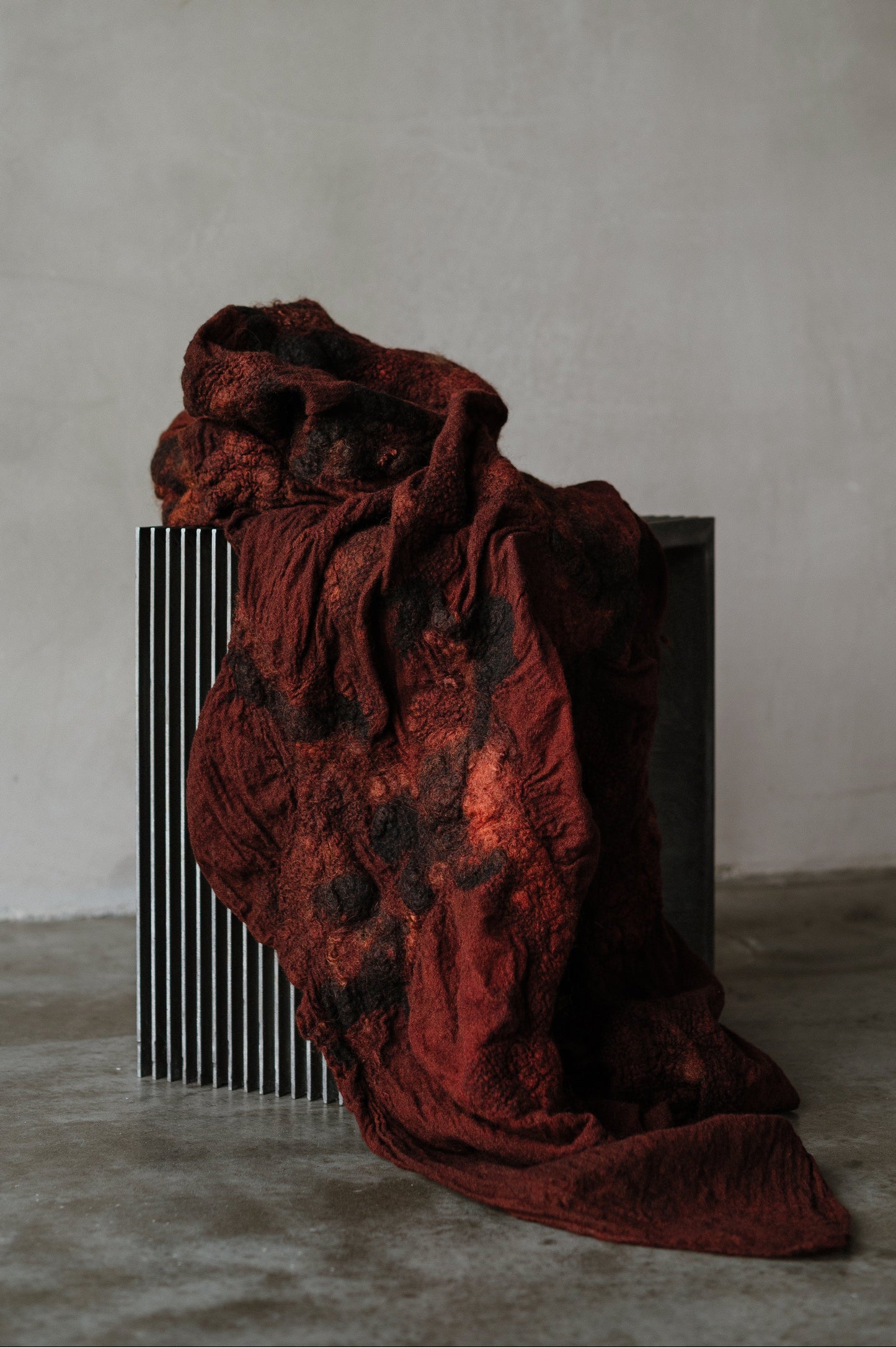 FELTED SCARF - TERRA