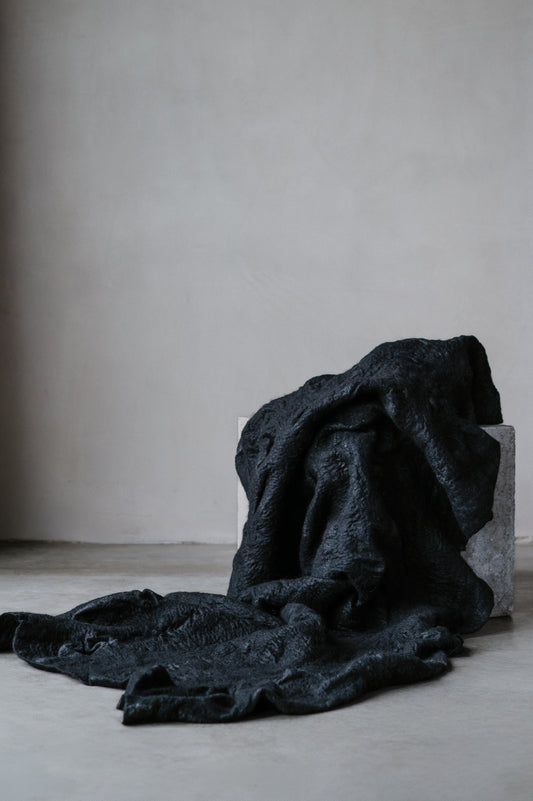 BABY LLAMA BLANKET - SHADOW