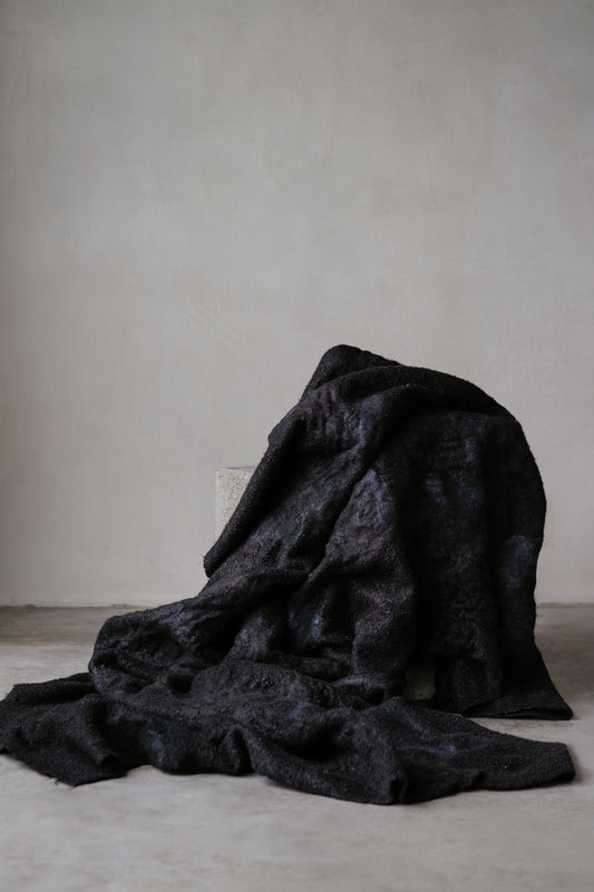 WOOL AND MOHAIR BLANKET - NIGHT 1/1